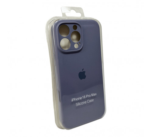 Чохол для смартфона Silicone Full Case AA Camera Protect for Apple iPhone 16 Pro 28,Lavender Grey (FullAAi16P-28)