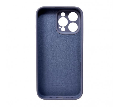 Чохол для смартфона Silicone Full Case AA Camera Protect for Apple iPhone 16 Pro 28,Lavender Grey (FullAAi16P-28)