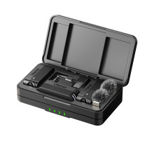 Беспроводная микрофонная система Ulanzi A100 dual-mic (3.5mm/Type-C) (A014A) (A014A)