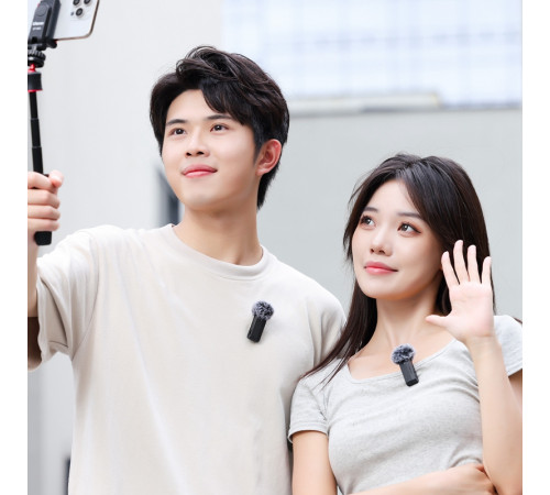 Бездротова мікрофонна система Ulanzi A100 dual-mic (3.5mm/Type-C)  (A014A) (A014A)