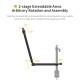 Штатив-тримач Ulanzi Vijim Desktop Flexible Arm/Light Stand(With Clip/Two Stages) (UV-2665 LS04) (2665)