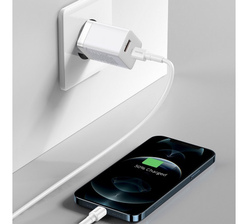 Мережевий зарядний пристрій Baseus Super Si Pro Quick Charger C+U 30W EU White (CCSUPP-E02)