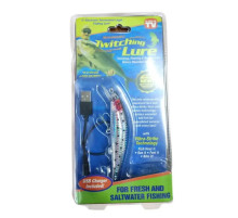 Приманка светящаяся электрическая Воблер для ловли щуки ,Рыб  от USB LY-365    (120)