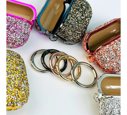 Чохол for AirPods Pro 2 Bling Grainy Diamond Box