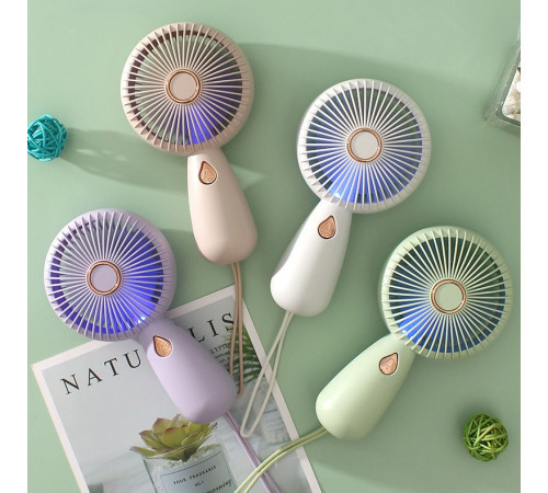 Вентилятор ZB103 Mini Led (з вбуд. акум.) (16,0см)