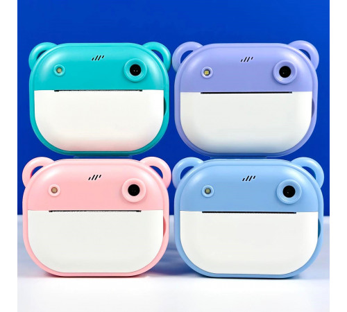 Дитяча фотокамера Teddy Y600 із функцією друку та з фронтальною камерою