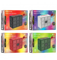 Портативна колонка Borofone BR16 Gage sport GREEN (10,0*8,4*4,7 см)