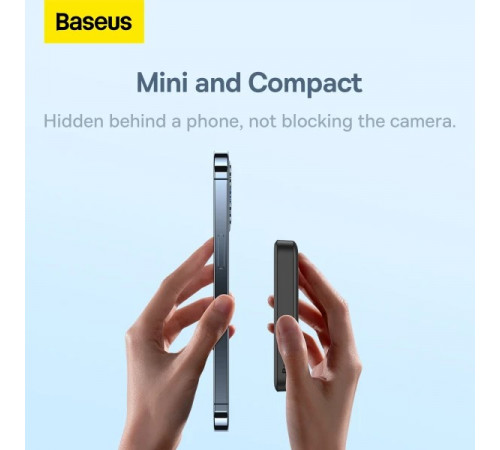УМБ Power Bank Baseus Magnetic Mini Air 10000mAh 20W з бездротовою зарядкою (P10059001223-00)