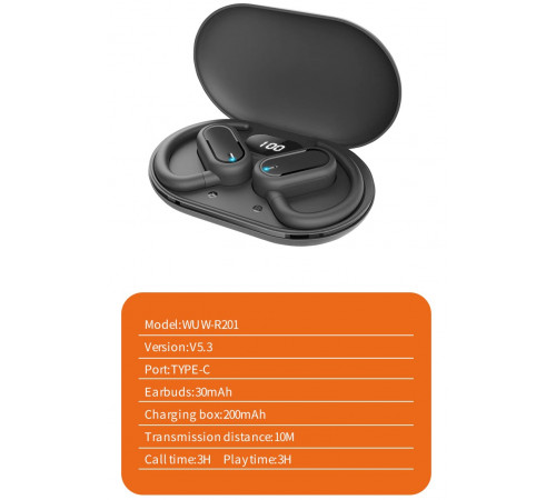 Бездротові навушники WUW R201