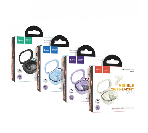 Бездротові навушники Hoco EQ6 Shadow