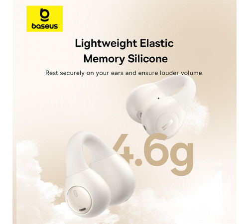Бездротові навушники Baseus Bass 15 Clip Open-Ear (A00079500223-00)