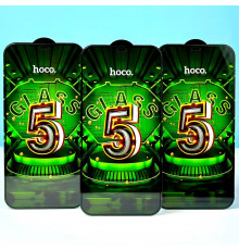 Захисне скло Hoco Full screen HD 5D large arc tempered iPhone 12-12 Pro (G12)