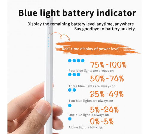 Стилус XO ST-08 Magnetic з функцією захисту від помилкового торкання