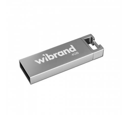 Флеш-накопичувач Wibrand USB 2.0 Chameleon 4Gb Silver (WI2.0/CH4U6S)