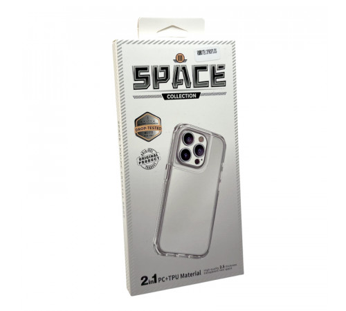Чохол для смартфона Space III for Xiaomi Redmi Note 13 Pro Plus 5G Transparent (Space3iXIRN13PPusTransparent)