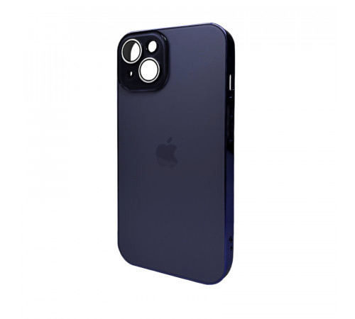 Чохол для смартфона AG Glass Sapphire Frame MagSafe Logo for Apple iPhone 14 Deep Purple (AGSappiFRP14Purple)