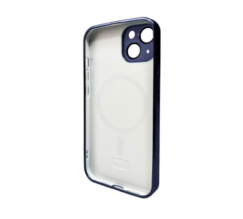 Чохол для смартфона AG Glass Sapphire Frame MagSafe Logo for Apple iPhone 14 Deep Purple (AGSappiFRP14Purple)