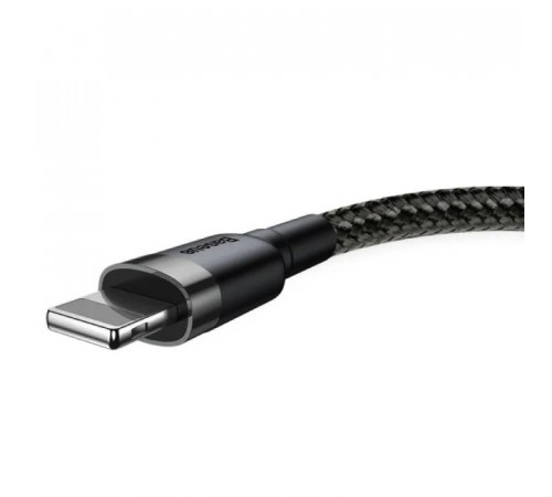 Кабель Baseus Cafule Cable USB For Lightning 1.5A 2m Gray+Black (CALKLF-CG1)