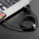 Кабель Baseus Cafule Cable USB For Lightning 1.5A 2m Gray+Black (CALKLF-CG1)