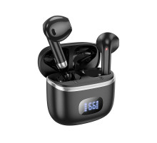 Бездротові навушники TWS HOCO EQ1 Music guide true wireless BT headset Black (6931474798497)