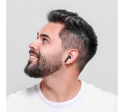 Бездротові навушники TWS HOCO EQ1 Music guide true wireless BT headset Black (6931474798497)