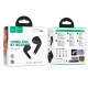 Бездротові навушники TWS HOCO EQ1 Music guide true wireless BT headset Black (6931474798497)