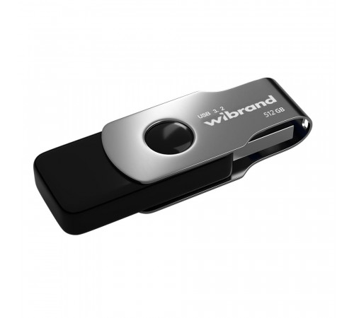 Флеш-накопичувач Wibrand USB 3.2 Gen1 Lizard 512GB Black (WI3.2/LI512P9B)