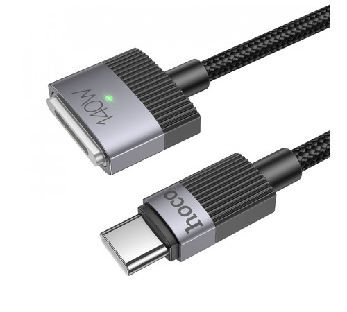 Кабель HOCO U141 Magnetic charging cable Type-C to Mag3 Black (6942007642088)