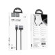 Кабель HOCO U141 Magnetic charging cable Type-C to Mag3 Black (6942007642088)