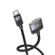 Кабель HOCO U141 Magnetic charging cable Type-C to Mag3 Black (6942007642088)