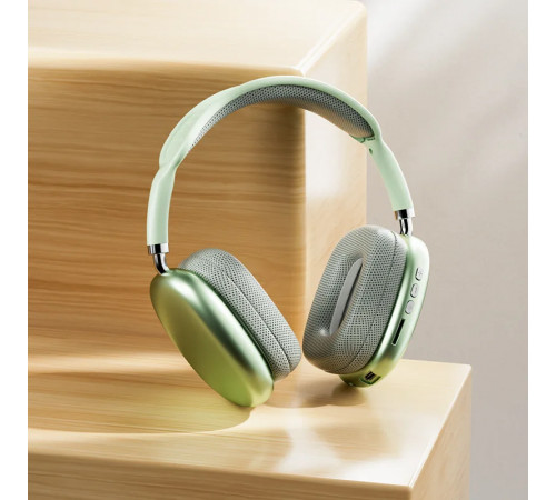 Бездротові накладні навушники HOCO W35 Air Triumph BT headset Green (6942007616362)