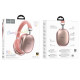 Бездротові накладні навушники HOCO W35 Max Joy BT headphones Pink (6942007625593)