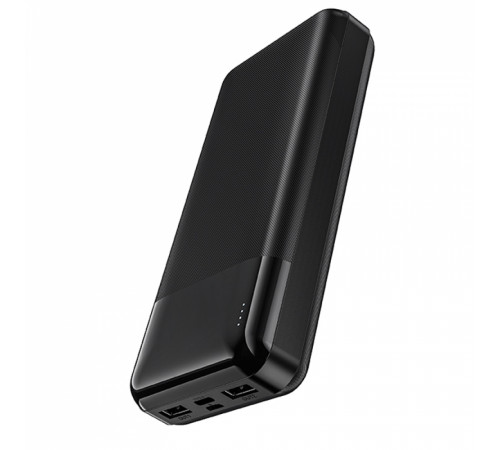 Зовнішній акумулятор HOCO J72A Easy travel power bank(20000mAh) Black (6931474738394)