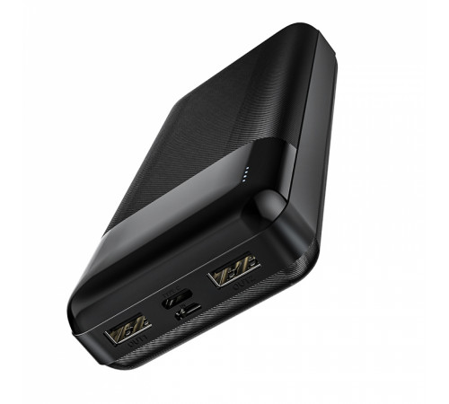Зовнішній акумулятор HOCO J72A Easy travel power bank(20000mAh) Black (6931474738394)