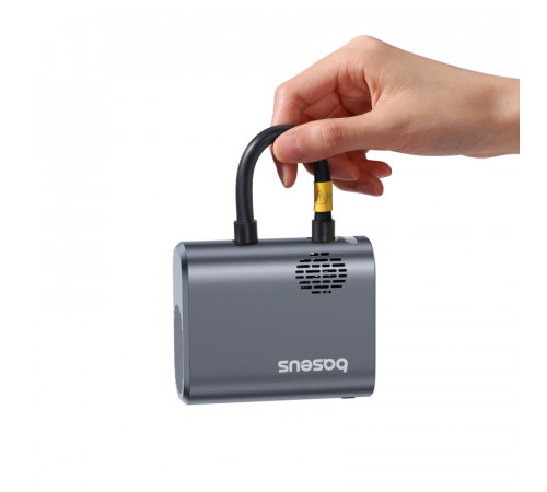 Автомобільний насос Baseus PrimeTrip Series Portable Bike Pump Cosmic Black (C11169000121-00)