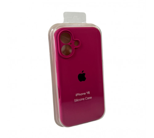 Чохол для смартфона Silicone Full Case AA Camera Protect for Apple iPhone 16 32,Dragon Fruit (FullAAi16-32)