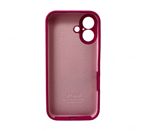 Чохол для смартфона Silicone Full Case AA Camera Protect for Apple iPhone 16 32,Dragon Fruit (FullAAi16-32)