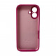 Чохол для смартфона Silicone Full Case AA Camera Protect for Apple iPhone 16 32,Dragon Fruit (FullAAi16-32)