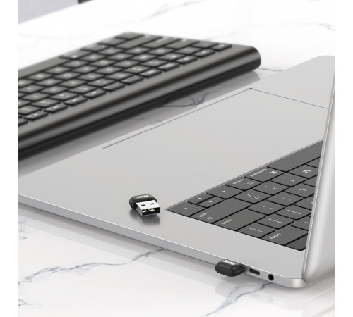 Адаптер Bluetooth HOCO UA18 USB BT adapter Black (6931474762399)