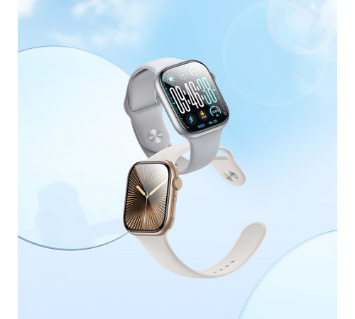 Смарт-годинник HOCO Y30 50mm. 230 mAh. IP67 Smart sports watch(call version) Gold (6942007648974)