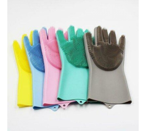 Перчатки для мойки посуды Gloves for washing dishes (W-49) (100 шт/ящ)