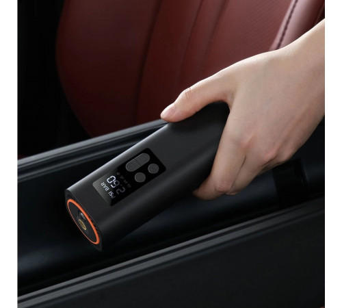 Автомобільний насос Baseus Super Mini Inflator Pump Black (CRCQ000001)
