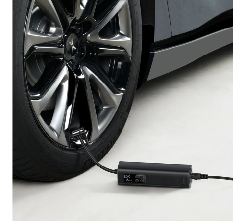 Автомобільний насос Baseus Super Mini Inflator Pump Black (CRCQ000001)