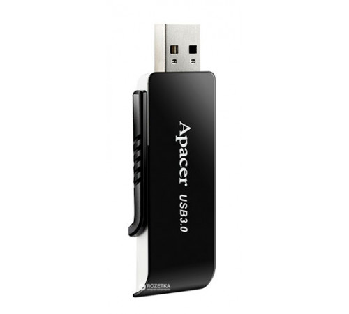 Флеш-накопичувач Apacer USB 3.2 Gen 1 AH350 32Gb Black (AP32GAH350B-1)
