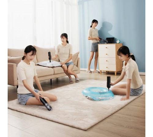 Автомобільний пилосос Baseus A3 lite Handy Vacuum Cleaner (12000pa) Black (VCAQ050001)