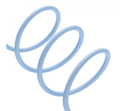 Кабель Baseus Jelly Liquid Silica Gel Fast Charging Data Cable USB to iP 2.4A 2m Blue (CAGD000103)