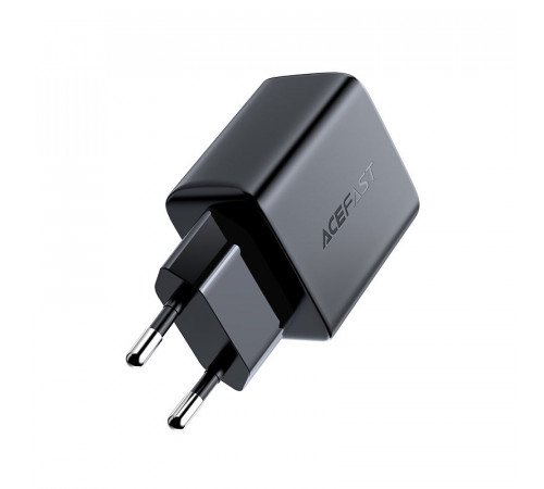 Мережевий зарядний пристрій ACEFAST A1 PD20W single USB-C charger Black (6974316280033)