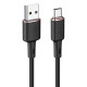 Кабель ACEFAST C2-04 USB to Type-C 3A, 1.2m, silicone, zinc connectors, Black (6974316280767)