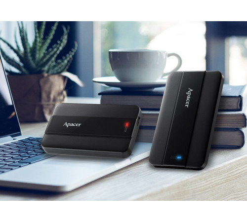 Зовнішній жорсткий диск PHD External 2.5'' Apacer USB 3.2 Gen. 1 AC237 2Tb Black (color box) (AP2TBAC237B-1)