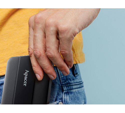 Зовнішній жорсткий диск PHD External 2.5'' Apacer USB 3.2 Gen. 1 AC237 2Tb Black (color box) (AP2TBAC237B-1)